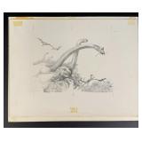 Jean Day Zallinger Dinosaur Drawing