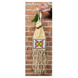 Blackfoot Native American Indian Beaded Pipe Bag