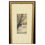 Lamson Nature Prints Hand Tinted Photo