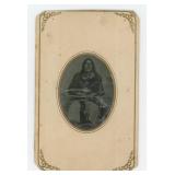 Kiowa Indian Satanta White Bear Tintype Photo