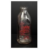 Missoula Montana Garden City Dairy Milk Bottle