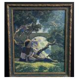 The Prince Maxfield Parrish Print
