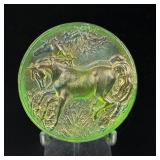 Robin Lehman Dichroic Art Glass Horse Paperweight