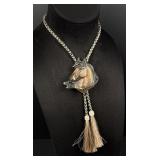 Veryl Goodnight Prix de West Horse Bolo Tie