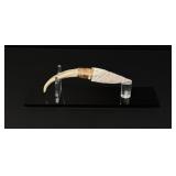 Bo Earls Handmade Horn Handle Knife
