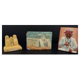 Gallup Mercantile Taos Zuni Chalkware Sculptures