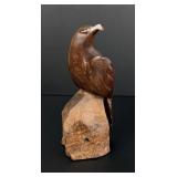 Mexican Ironwood Eagle Carving