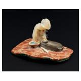 Zuni Carved Mano Corn Grinder Fetish