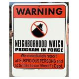 1982 California Neighborhood Watch Sign