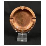 Fred Harvey Trading Post Copper Ashtray