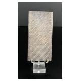 Sterling Silver Cigarette Calling Card Case