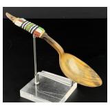Gros Ventre Native American Indian Horn Spoon