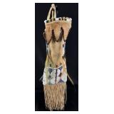 Montana Blackfoot American Indian Beaded Pipe Bag