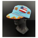 Sioux Native American Indian Beaded Hat