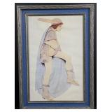 The Knave Watched Violetta Maxfield Parrish Print