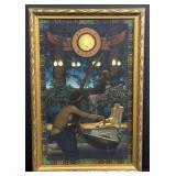 Light of Egyptian Nights Maxfield Parrish Print