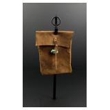 Zuni Carved Turquoise Fetish Medicine Pouch