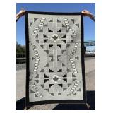 Navajo Indian Two Grey Hills Rug
