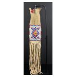 Sioux Native American Indian Beaded Pipe Bag