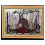 The Bear Old Milwaukee Beer Mirror