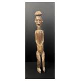 Luba African Fertility Wood Carving Statue