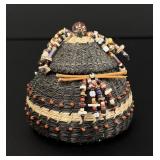 Linda Aguilar Chumash Indian Horsehair Basket