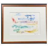 Ilaine Ilson Abstract Watercolor Painting
