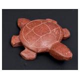 Native American Catlinite Pipestone Turtle