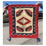 Navajo Indian Germantown Transitional Blanket Rug