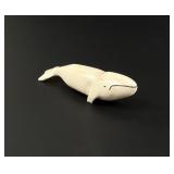Carson Oozeva Alaskan Inuit Eskimo Ivory Whale