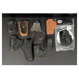Collection of Concealed Carry Pistol Holsters