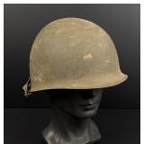 Vietnam War Rear Seam M1 US Army Helmet