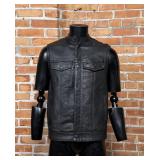 First Classics Leather Motorcycle Vest