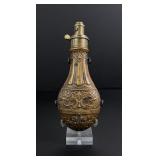 G&JW Hawksley Brass Powder Flask