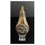 P. Powell & Son Riling 504 Brass Powder Flask