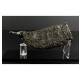 17th Century French Carved Powder Horn