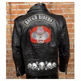 Vintage Jafrum Leather Motorcycle Jacket