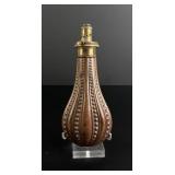 James Dixon & Sons Brass Powder Flask