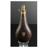 James Dixon & Sons Brass Powder Flask