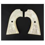 Colt Bisley Faux Mother of Pearl Pistol Grips