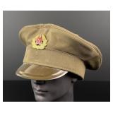 Soviet Russian Visor Cap Hat