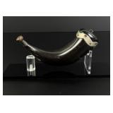 Native American Indian Buffalo Powder Horn