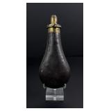 G&JW Hawksley Leather Brass Powder Flask