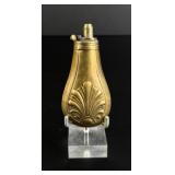 Brass Pistol Pocket Powder Flask