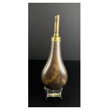 James Dixon & Sons Brass Powder Flask