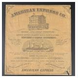 American Express Broadside Newspaper Advertisement