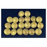 WW2 French Foreign Legion Uniform Buttons