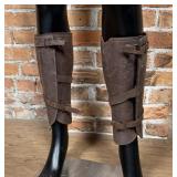 WW1 WWI Leather Cavalry Leggings Gaiters