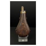 American Flask & Cap Civil War Powder Flask