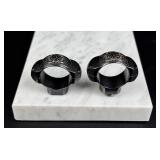 Sako Factory Engraved 1 Inch Scope Rings